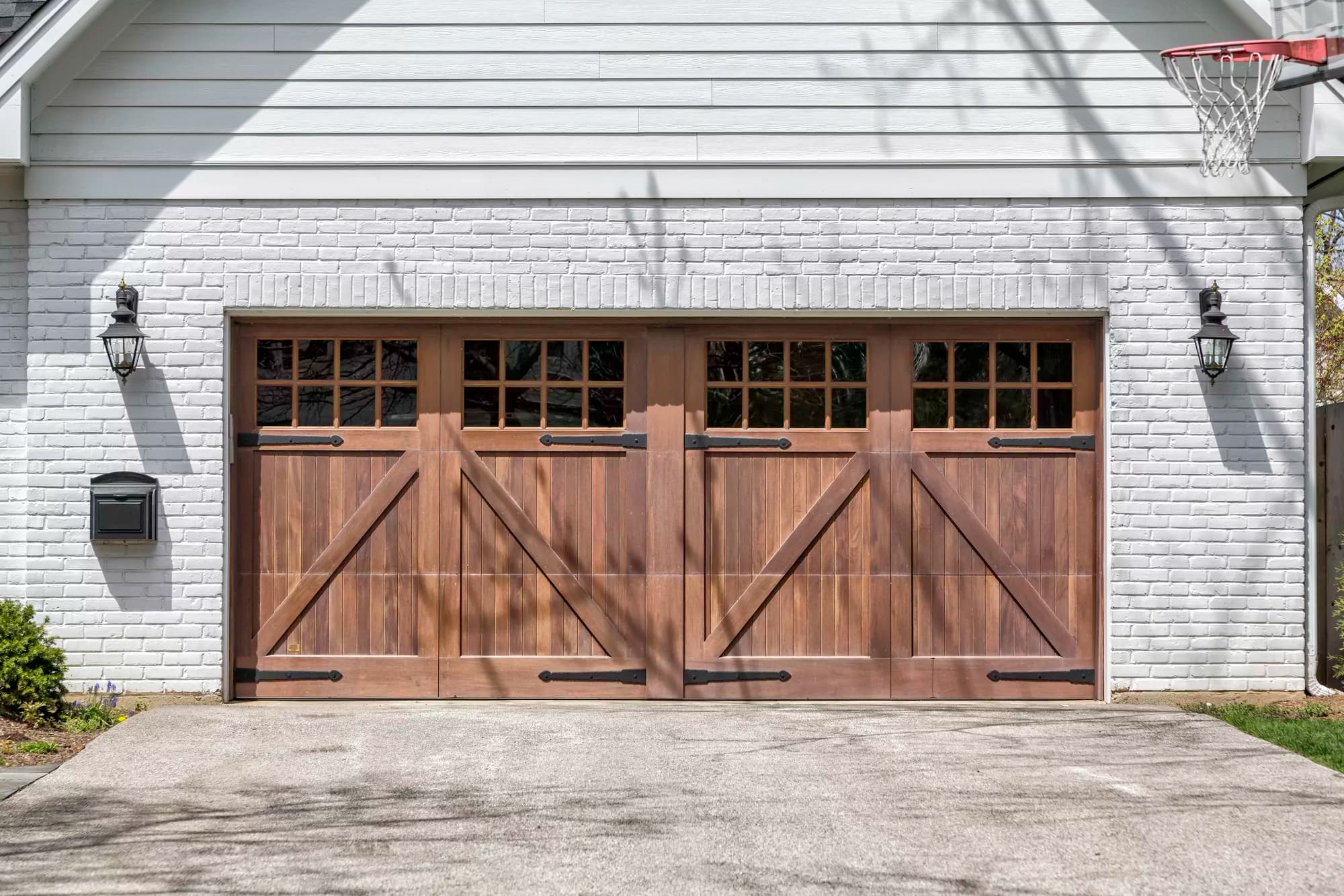 Beautifully installed garage door on a modern {location}, {state} home