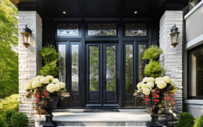 Changing A Single Front Door to a Double Entry Doors In Atlanta
