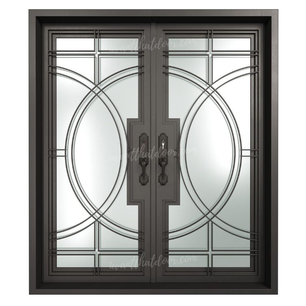 double entry steel door design1