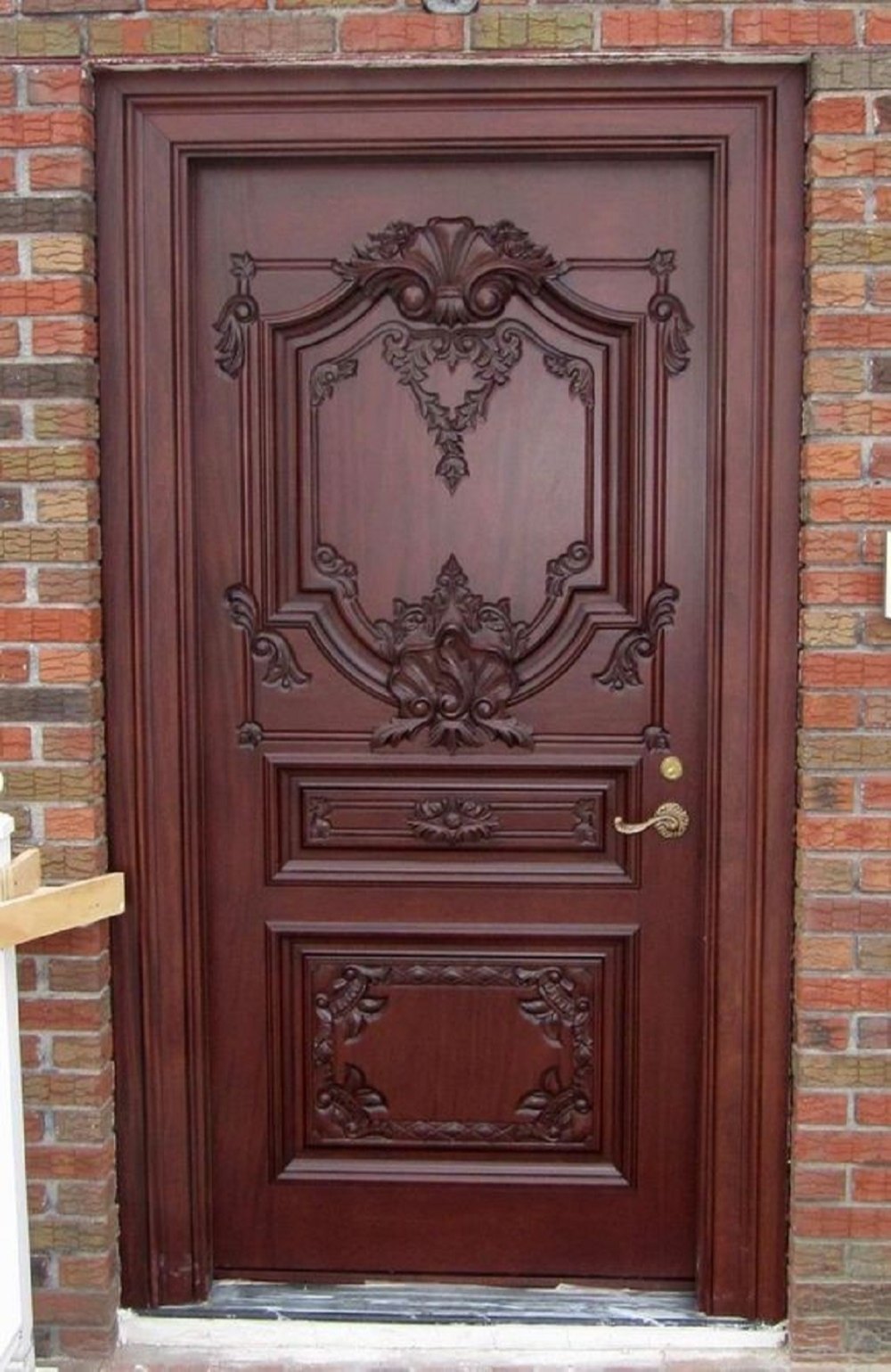 teak-wood-entrance-door