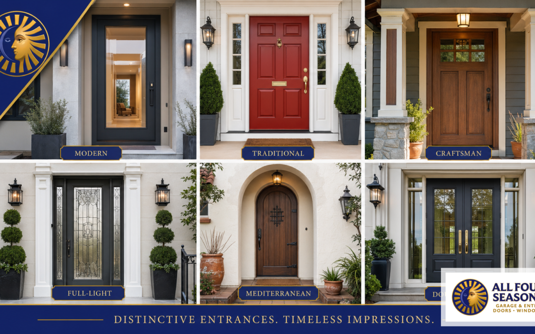 Best Front Door Styles for Improving Curb Appeal