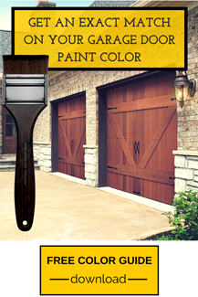 Get an Exact Match on Your Garage Door Paint Color