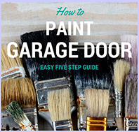 How To Paint A Garage Door