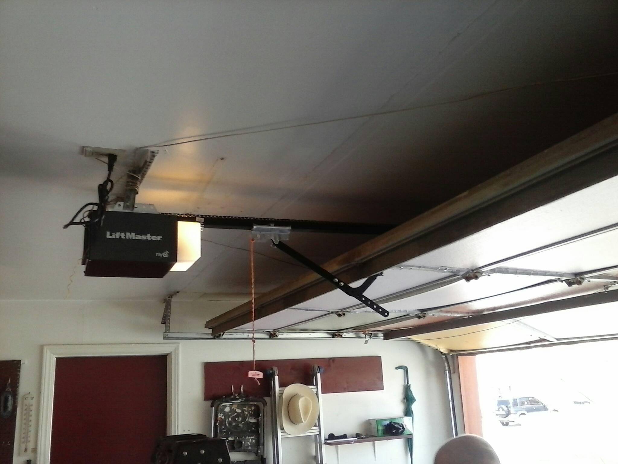 new liftmaster garage door-opener installation