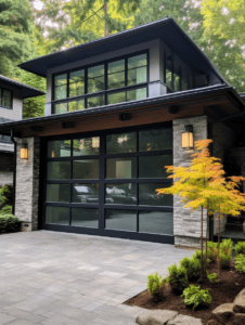 Modern Glass Garage Door Tennessee