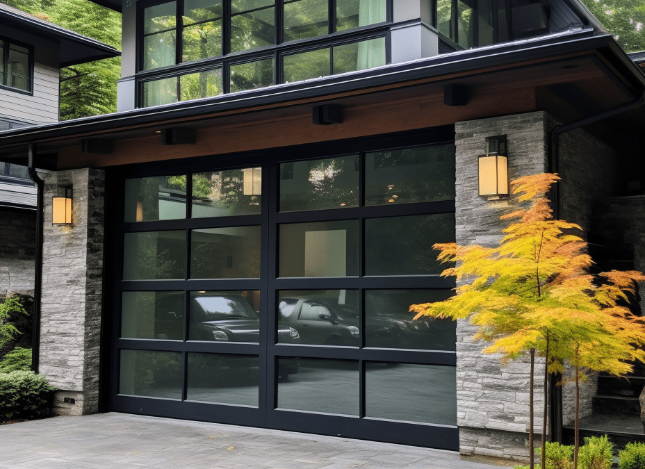 Modern Glass Garage Door Tennessee