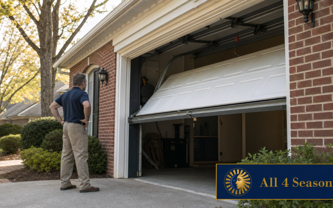 Garage Door Repair Nashville: What to Do When Your Door Stops Working