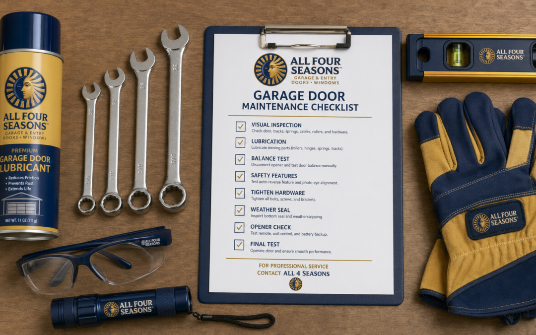 Garage Door Maintenance Checklist for Nashville Homeowners