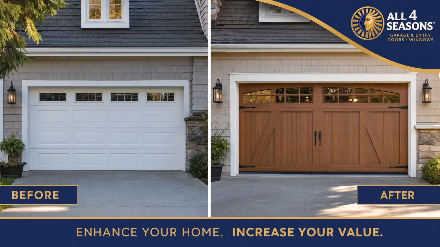 Garage Door Installation in Brentwood and Franklin: Curb Appeal Upgrades That Make Sense