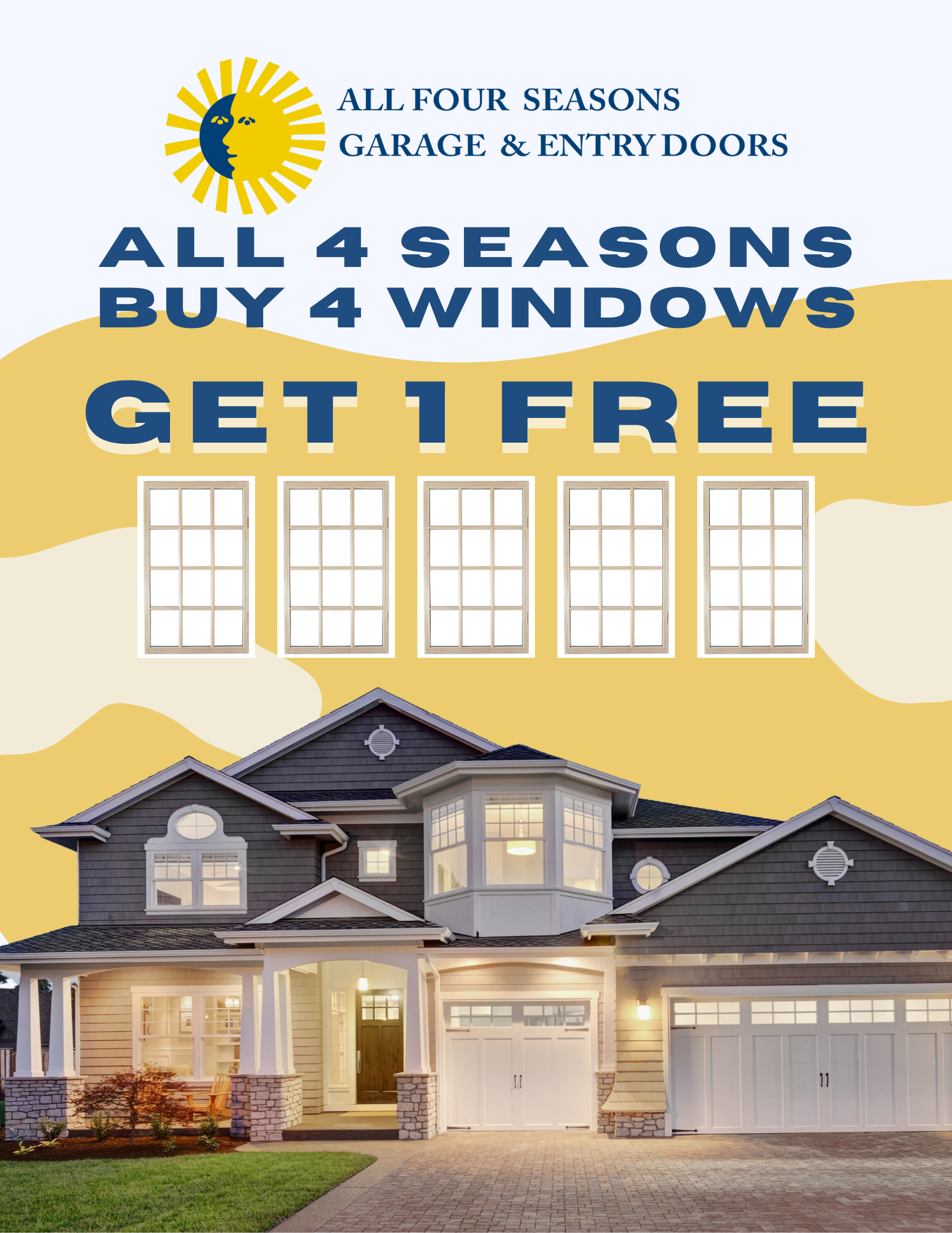 Atlanta Window Coupon - Buy 4 Get 1 free