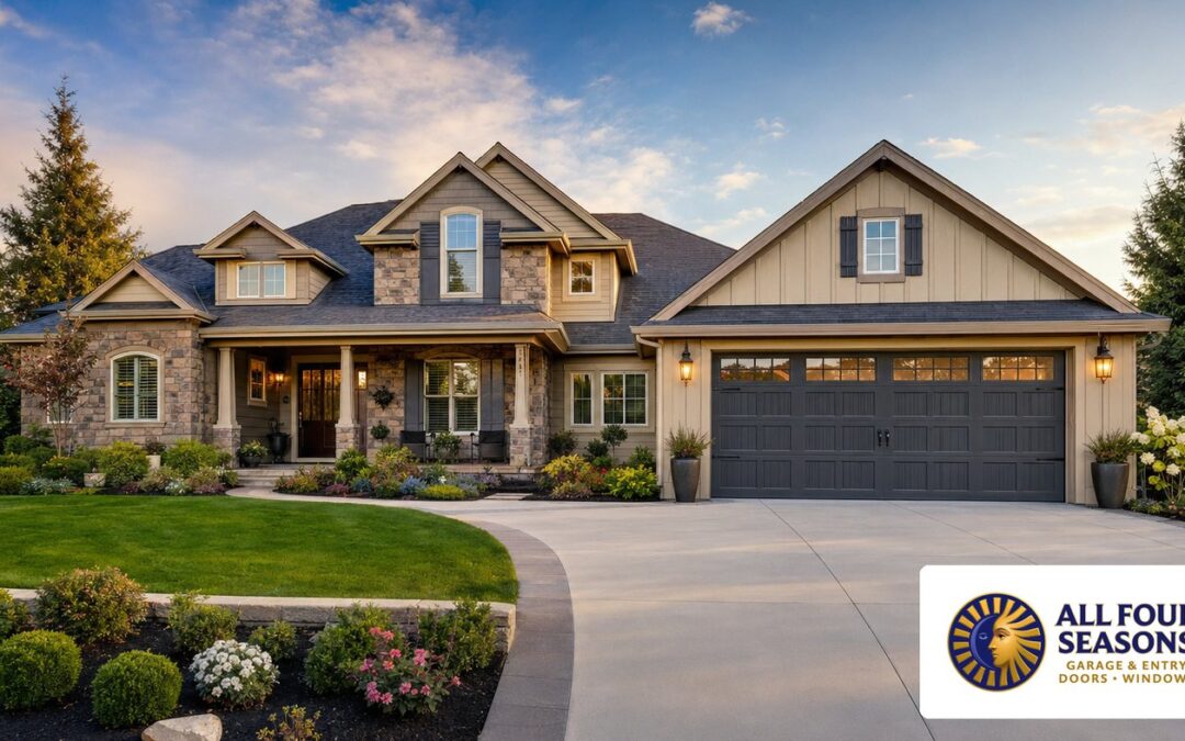 Beautiful home with carriage-style garage door - All Four Seasons