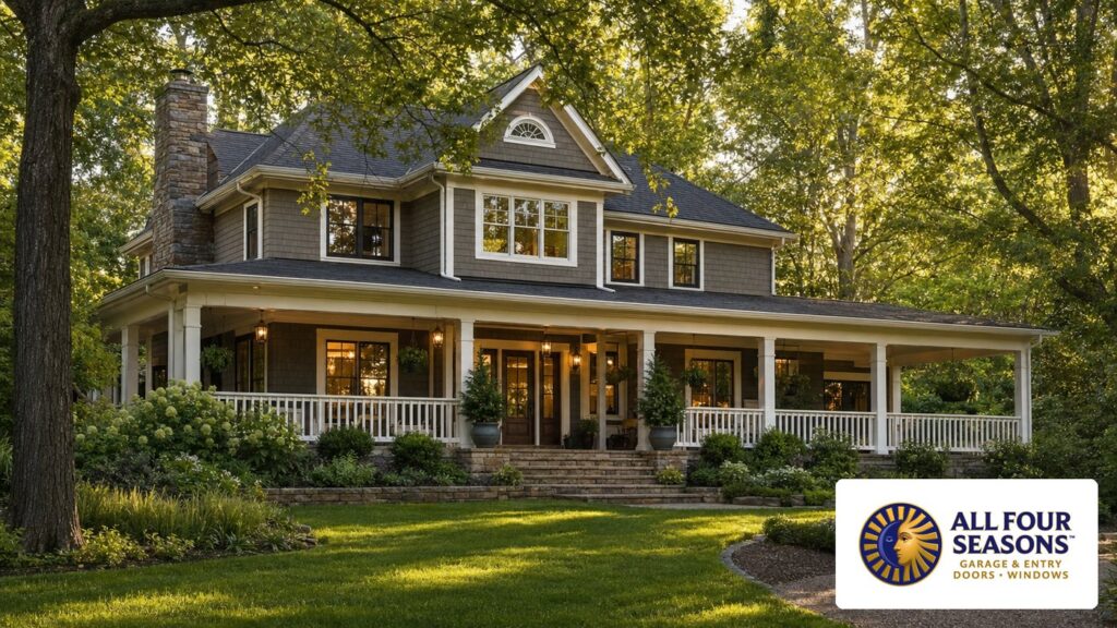 Beautiful two-story Marietta home - All Four Seasons Garage & Entry Doors